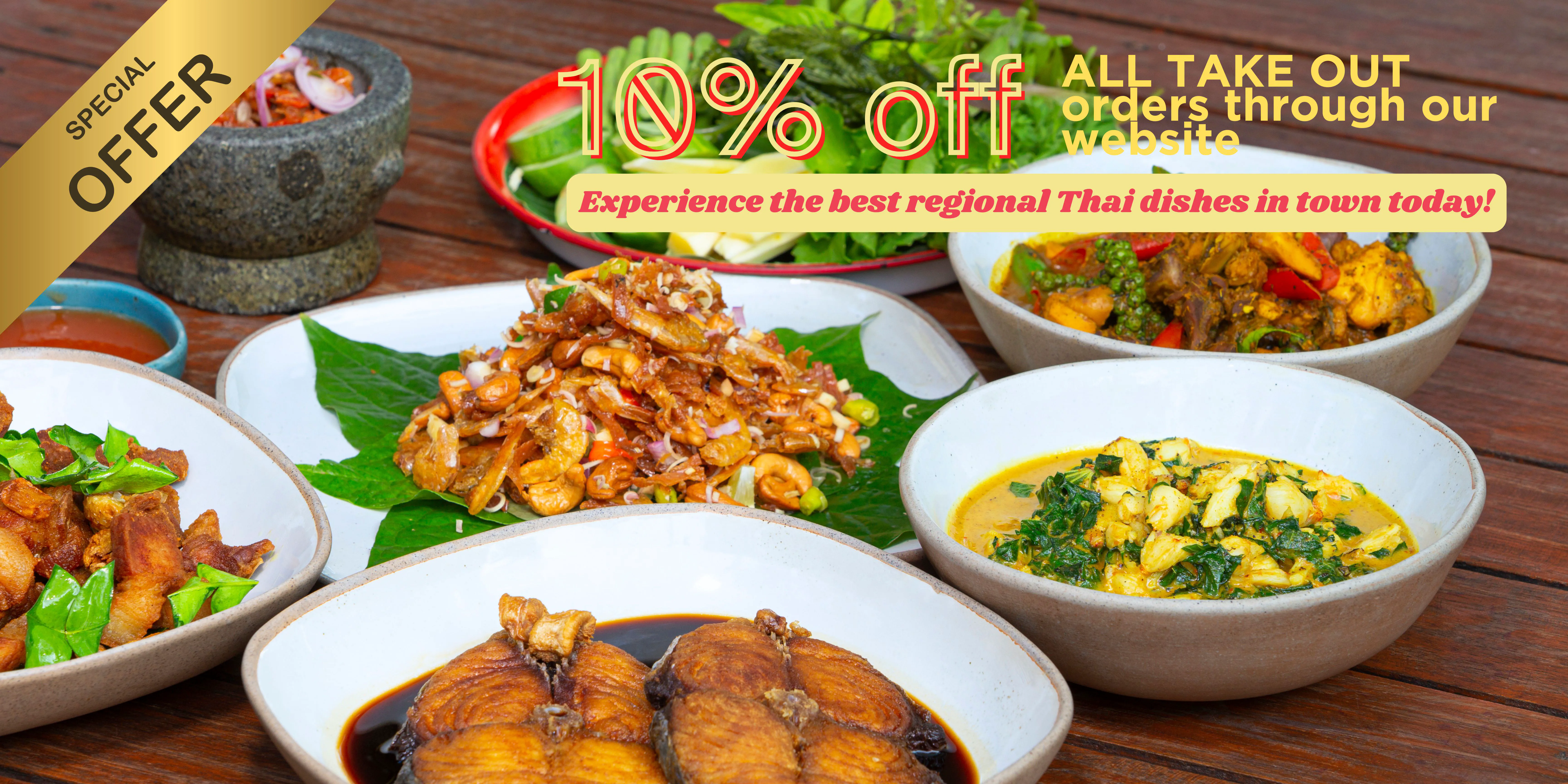 Promotion 10% off for online orders image
